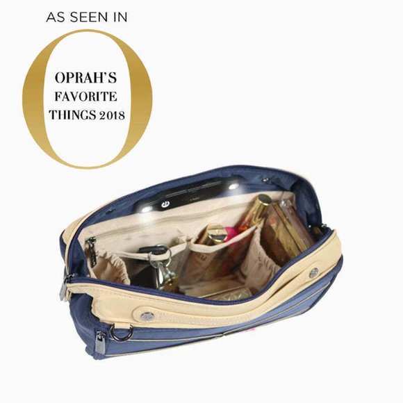 Littbag Organizer/ Bag Shaper in red/stripe & One Of Oprah's Favorite Things! - Picture 5 of 15